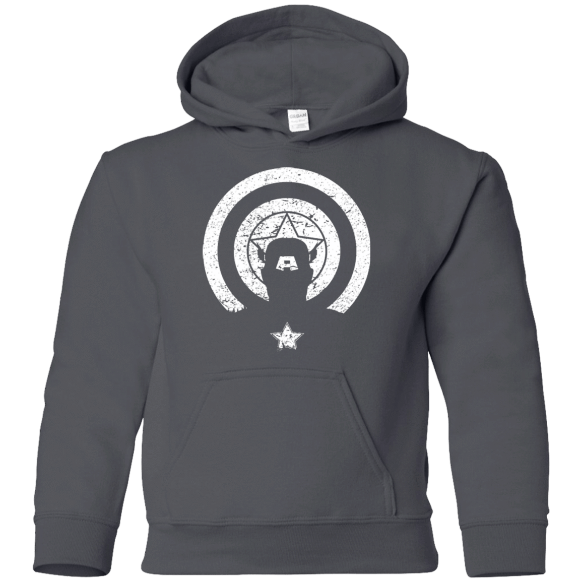 Sweatshirts Charcoal / YS Captain Shadow Youth Hoodie