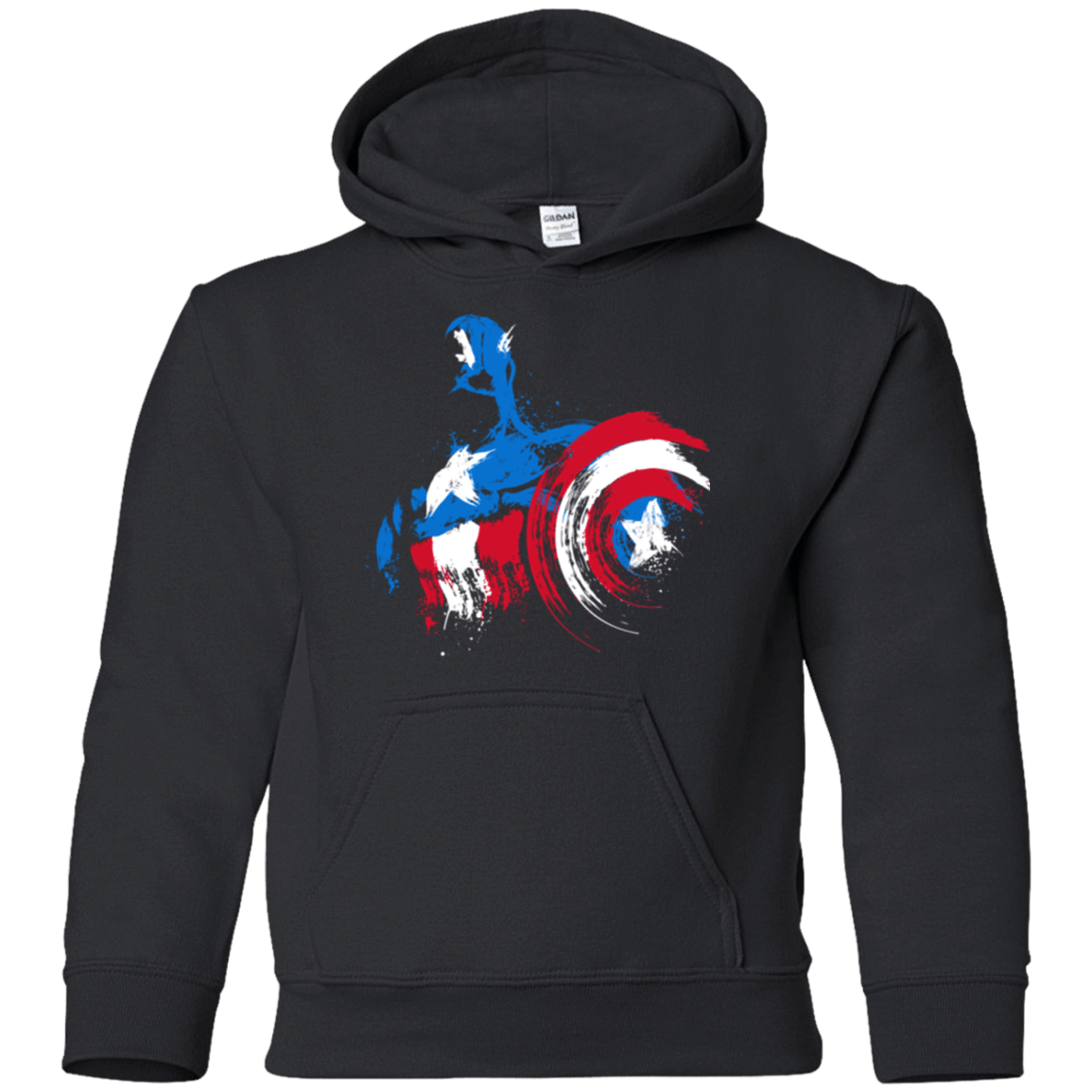 Sweatshirts Black / YS Captain Youth Hoodie