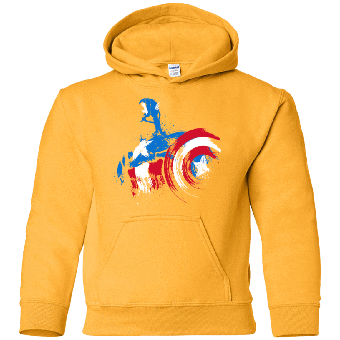 Sweatshirts Gold / YS Captain Youth Hoodie