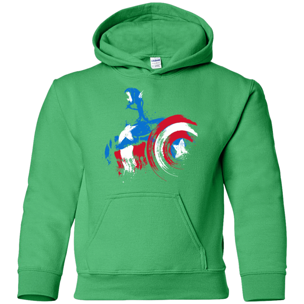 Sweatshirts Irish Green / YS Captain Youth Hoodie