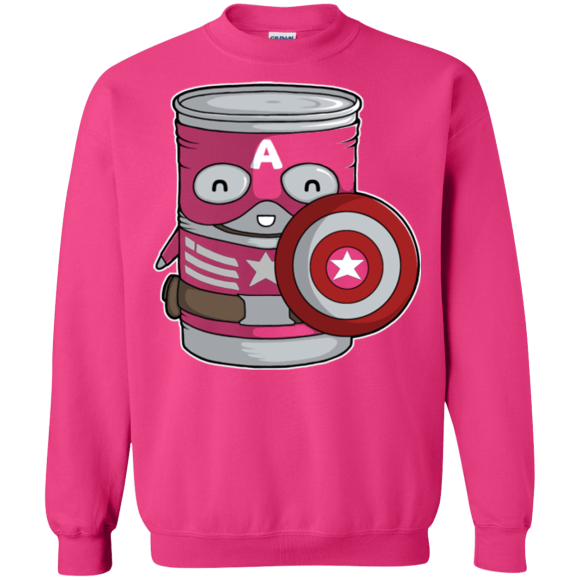 Sweatshirts Heliconia / Small CapTin America Crewneck Sweatshirt