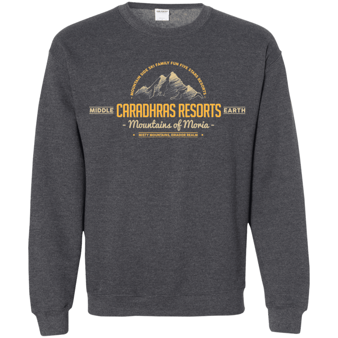 Sweatshirts Dark Heather / Small Caradhras Resorts Crewneck Sweatshirt