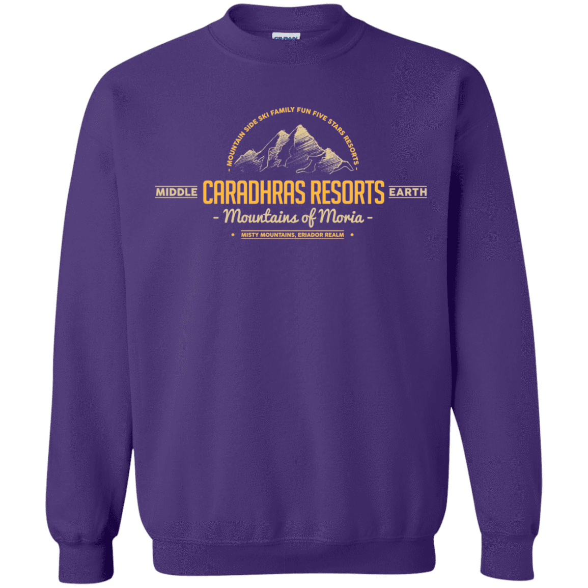 Sweatshirts Purple / Small Caradhras Resorts Crewneck Sweatshirt