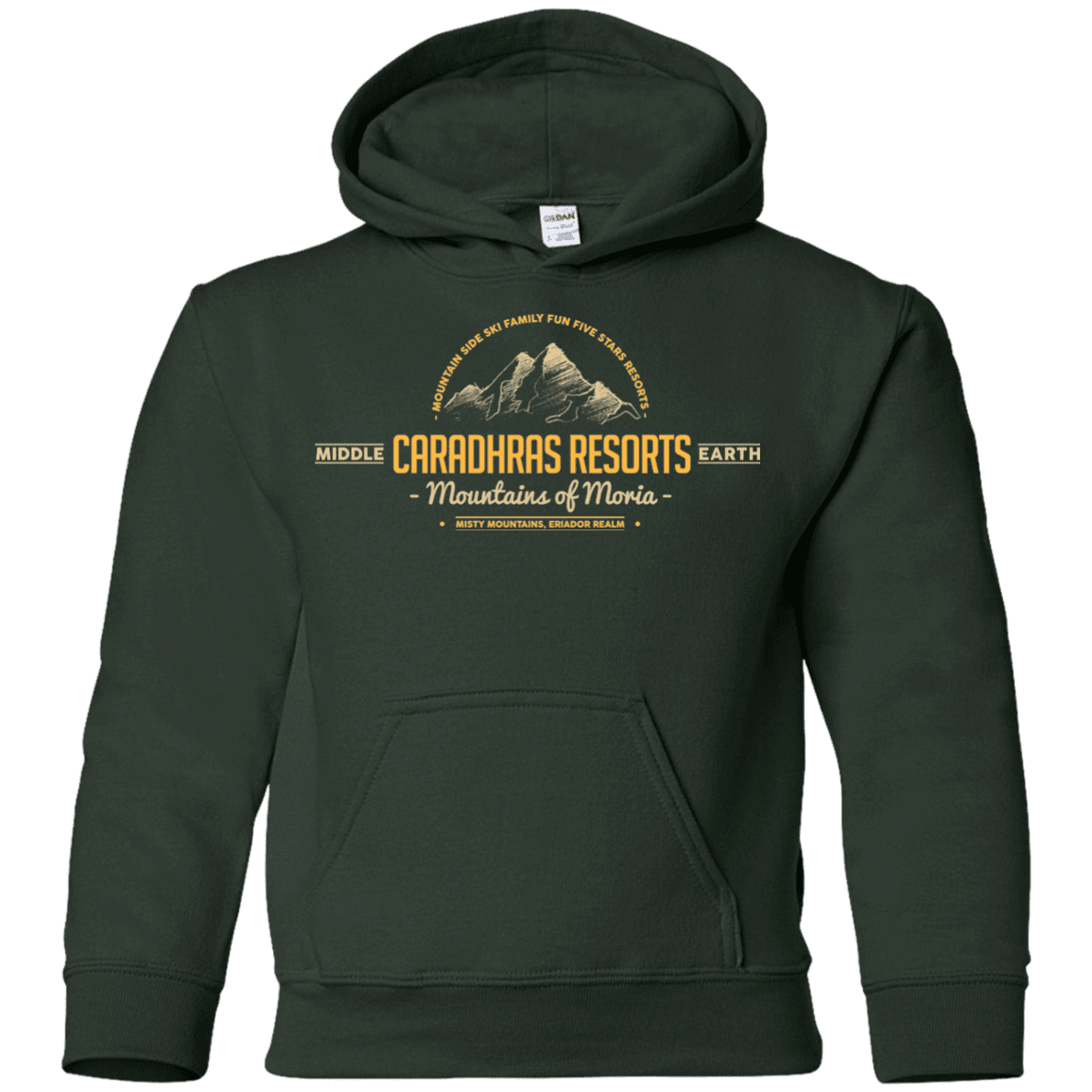 Sweatshirts Forest Green / YS Caradhras Resorts Youth Hoodie