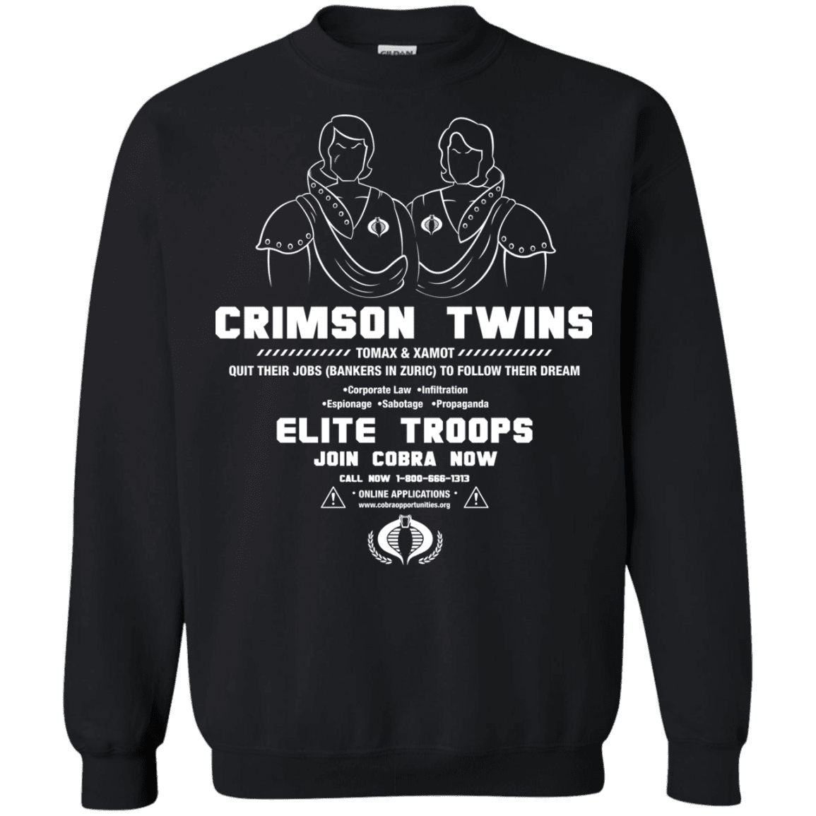 Sweatshirts Black / S Career Opportunities Crewneck Sweatshirt