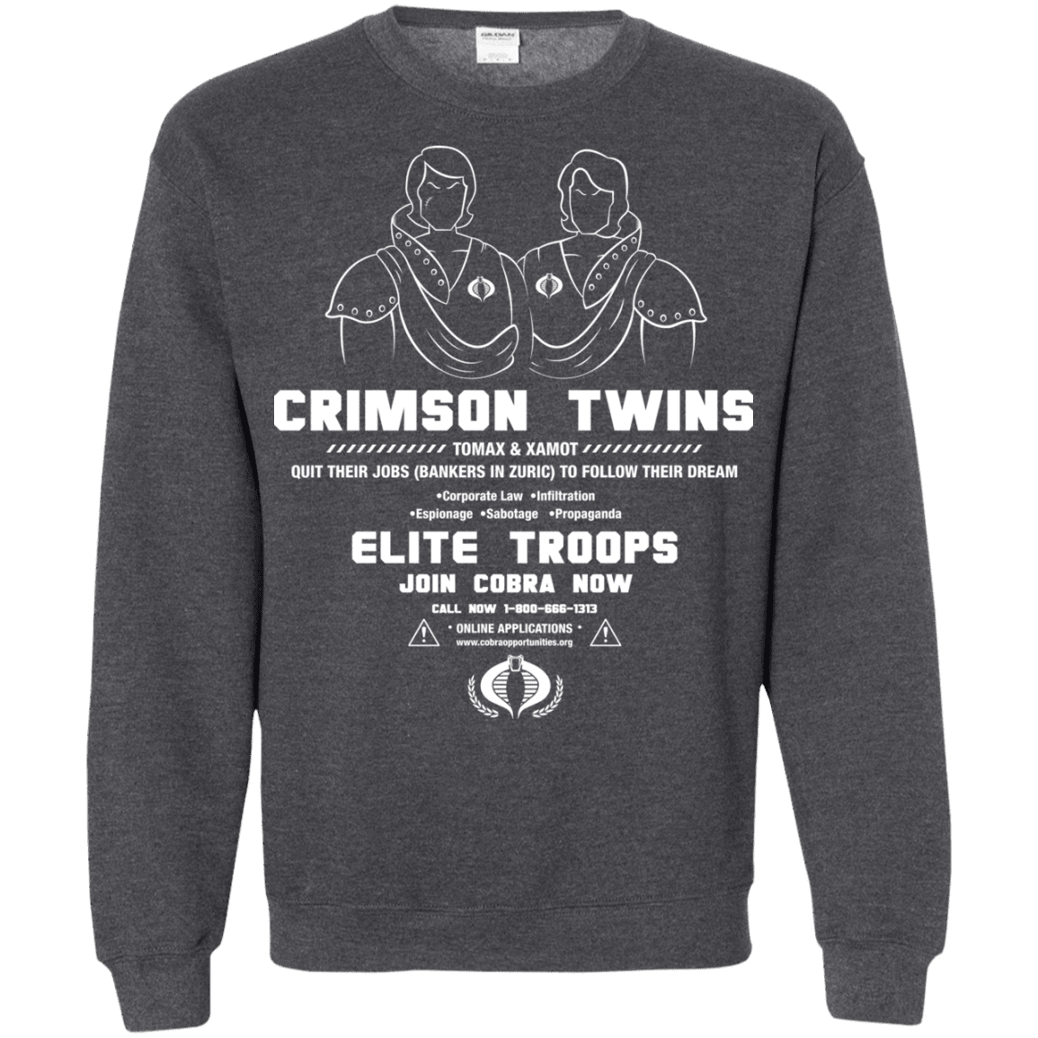 Sweatshirts Dark Heather / S Career Opportunities Crewneck Sweatshirt