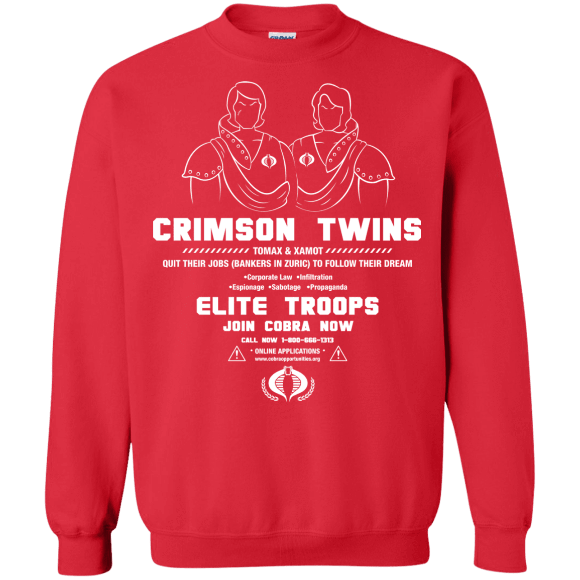 Sweatshirts Red / S Career Opportunities Crewneck Sweatshirt