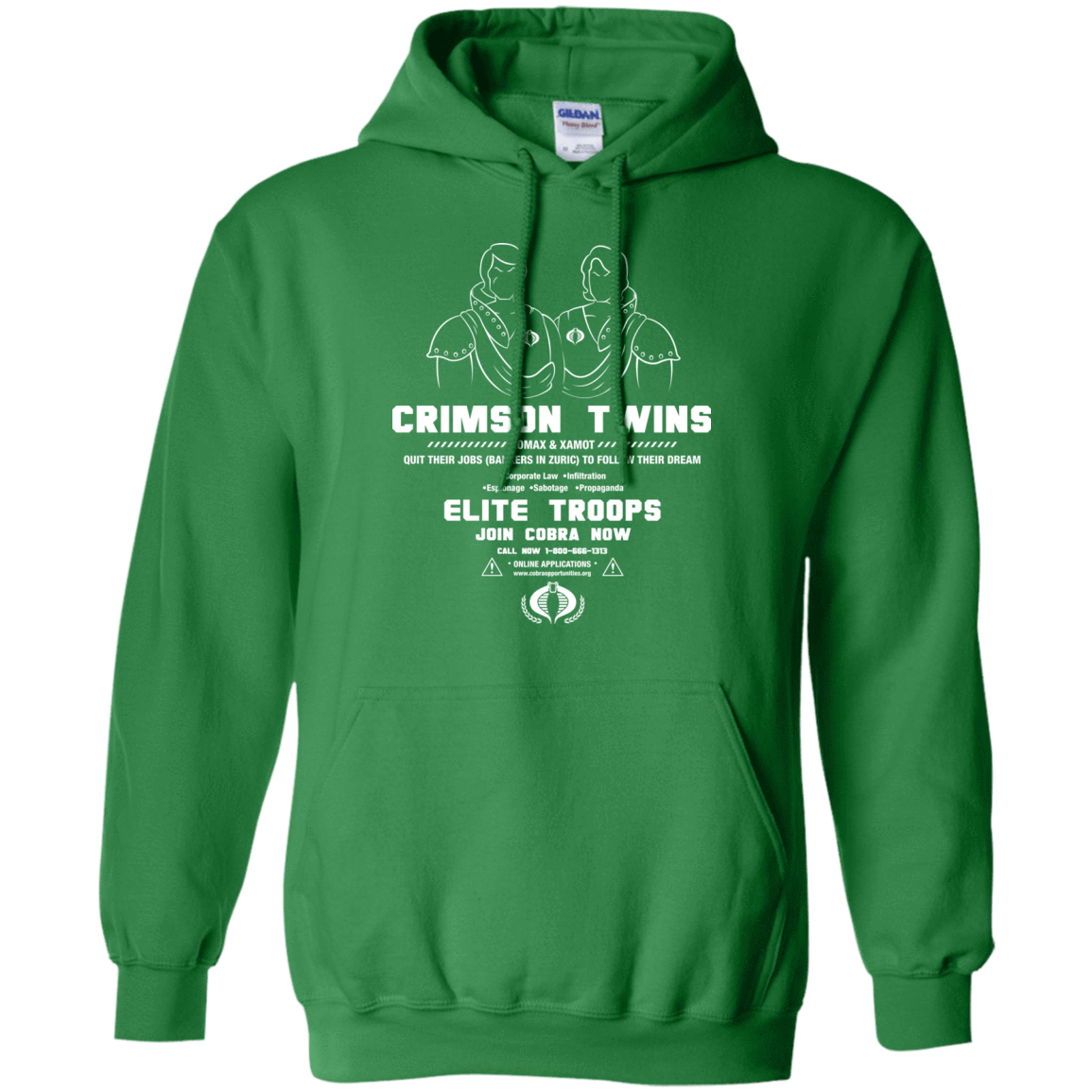 Sweatshirts Irish Green / S Career Opportunities Pullover Hoodie