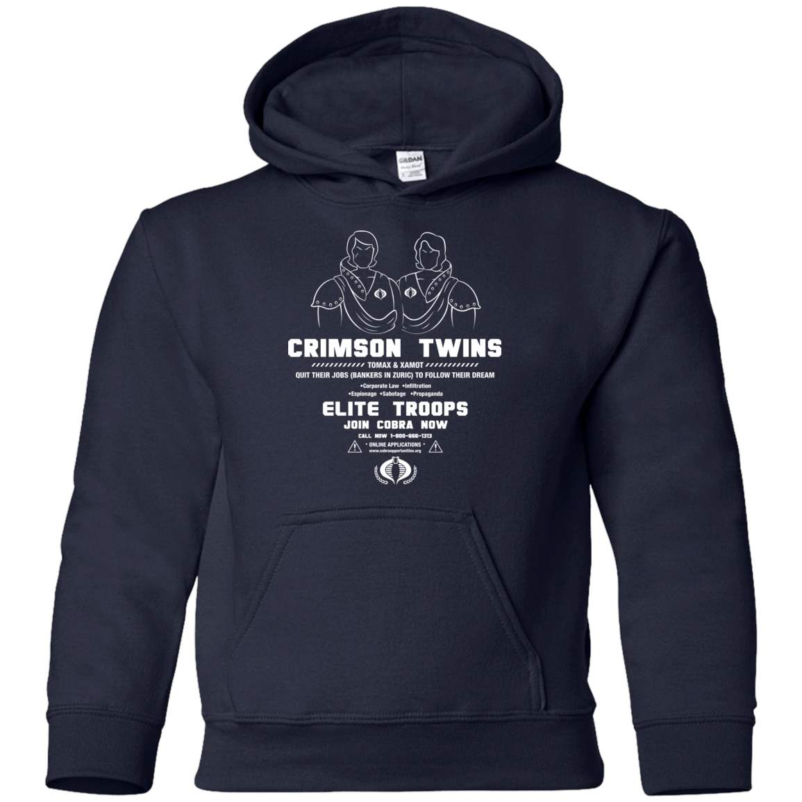 Sweatshirts Navy / YS Career Opportunities Youth Hoodie