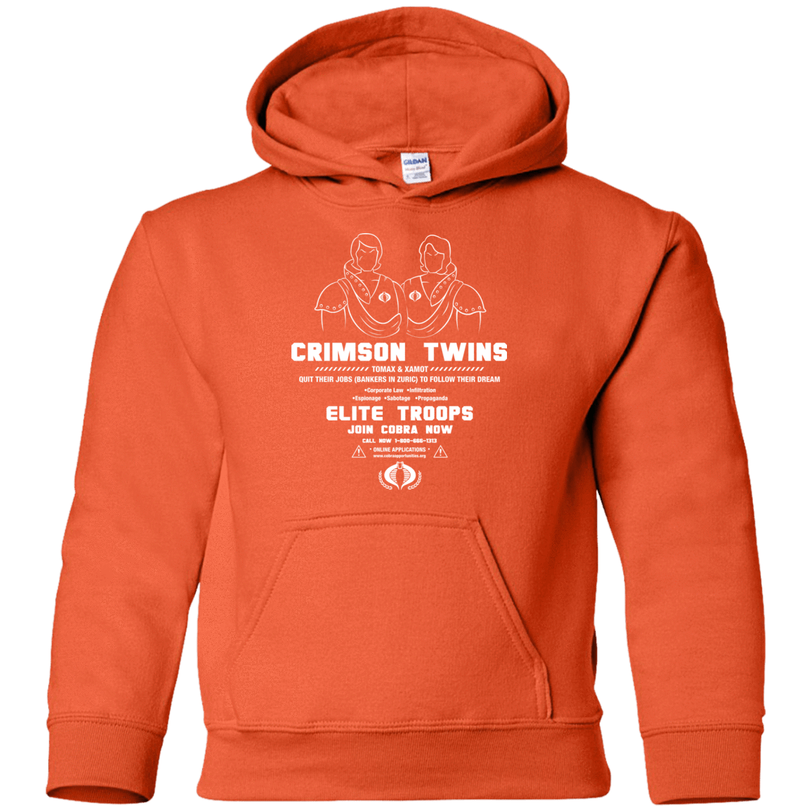 Sweatshirts Orange / YS Career Opportunities Youth Hoodie