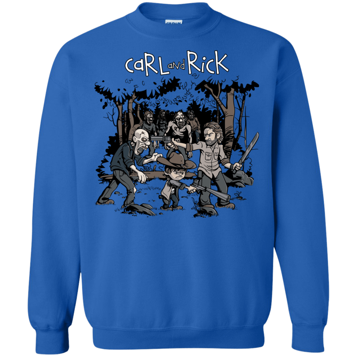 Sweatshirts Royal / Small Carl & Rick Crewneck Sweatshirt