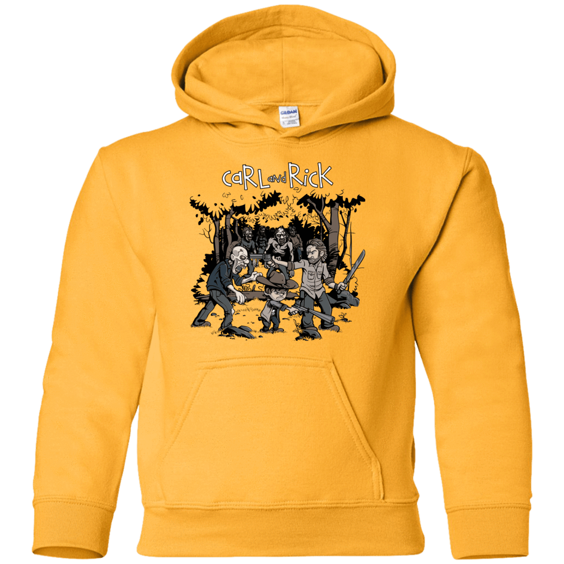 Sweatshirts Gold / YS Carl & Rick Youth Hoodie