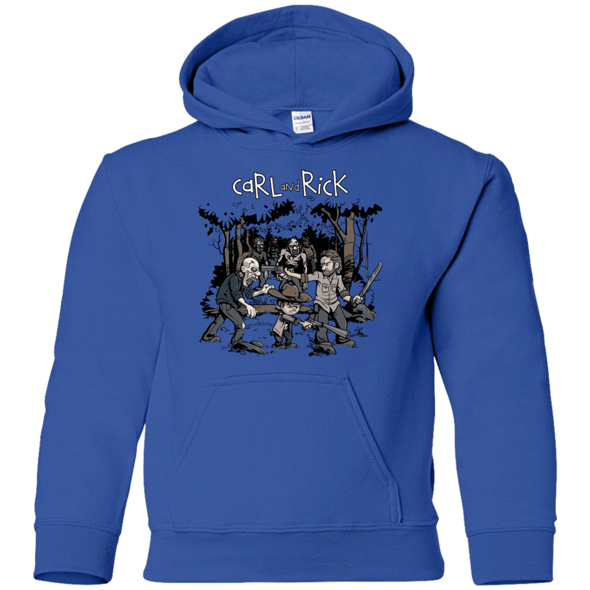 Sweatshirts Royal / YS Carl & Rick Youth Hoodie