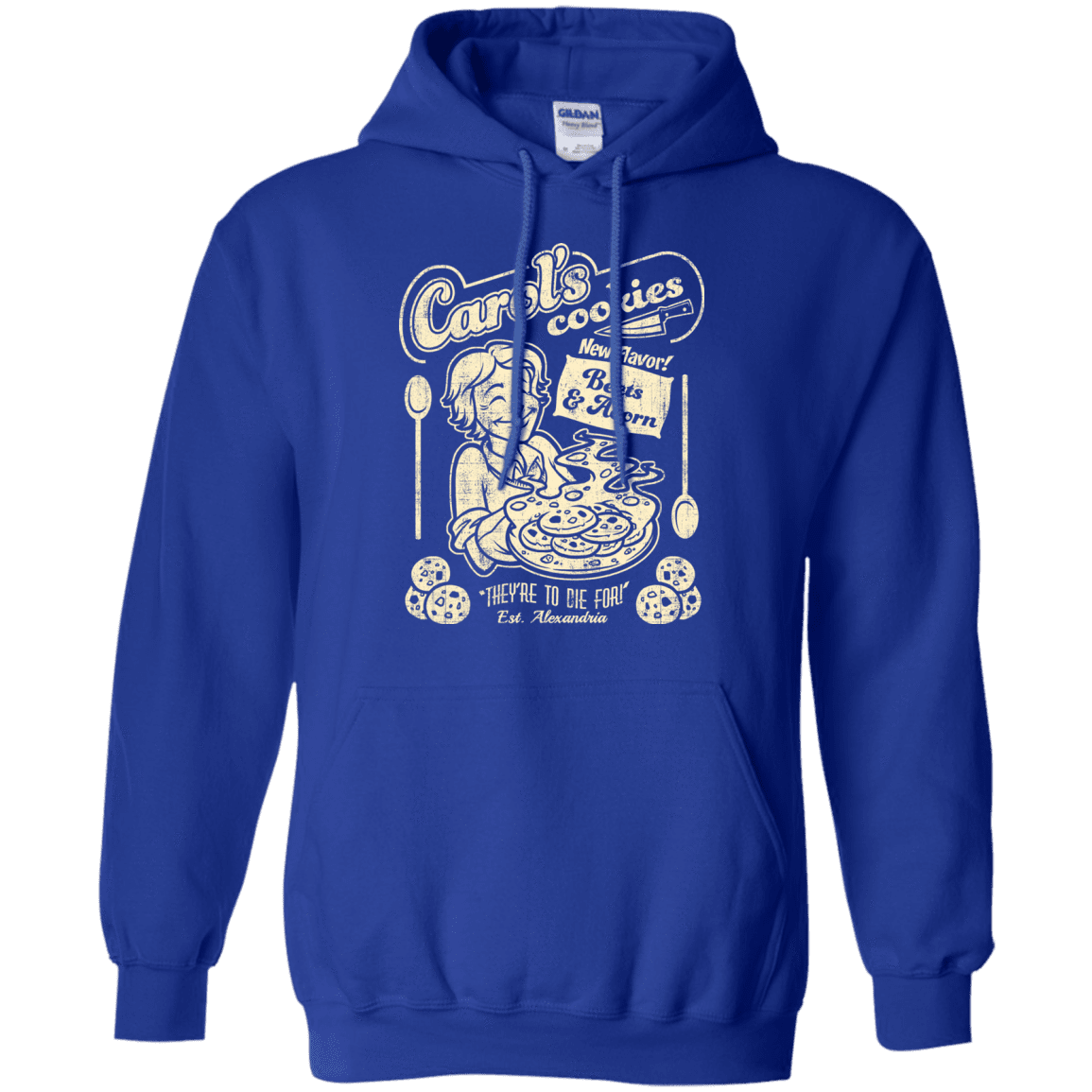 Sweatshirts Royal / Small Carols Cookies Pullover Hoodie