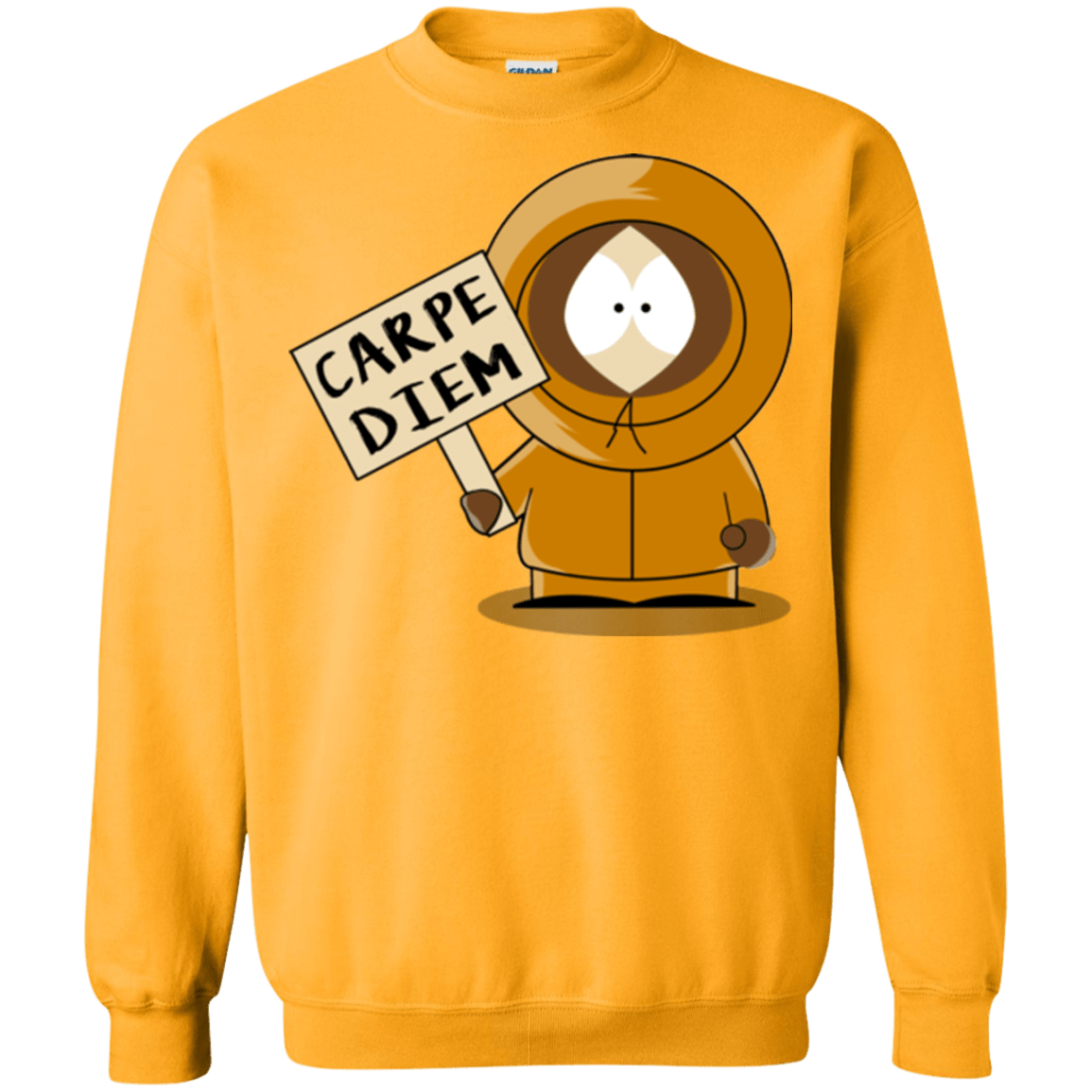 Sweatshirts Gold / S Carpe Diem Crewneck Sweatshirt
