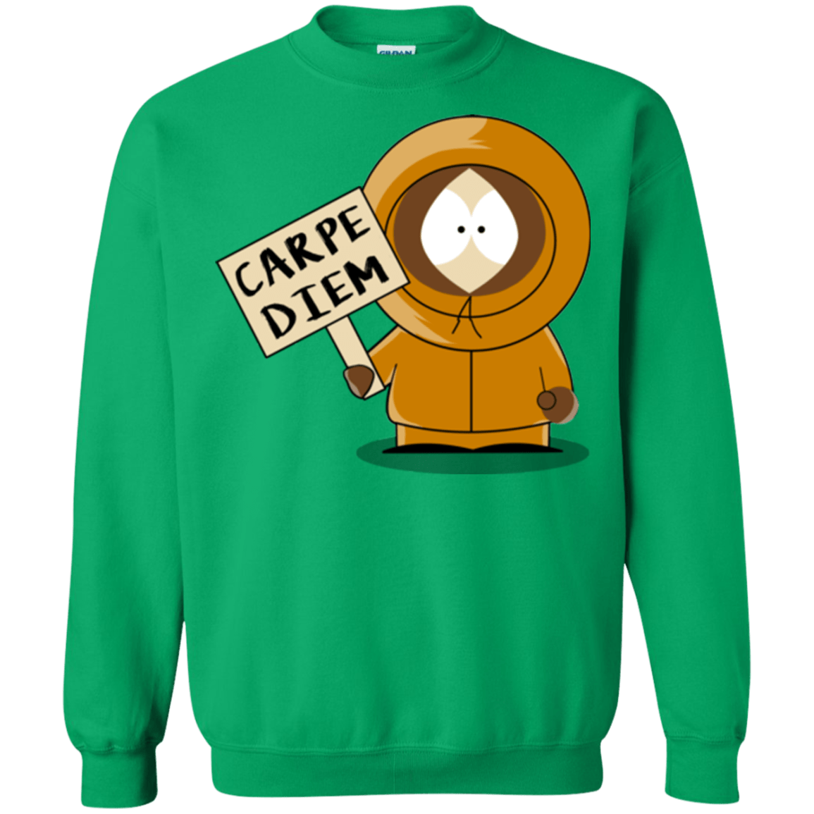Sweatshirts Irish Green / S Carpe Diem Crewneck Sweatshirt
