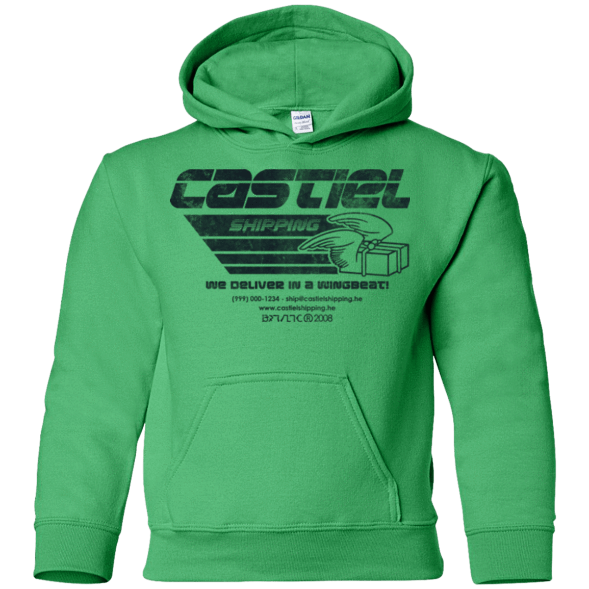 Sweatshirts Irish Green / YS Castiel Shipping Youth Hoodie