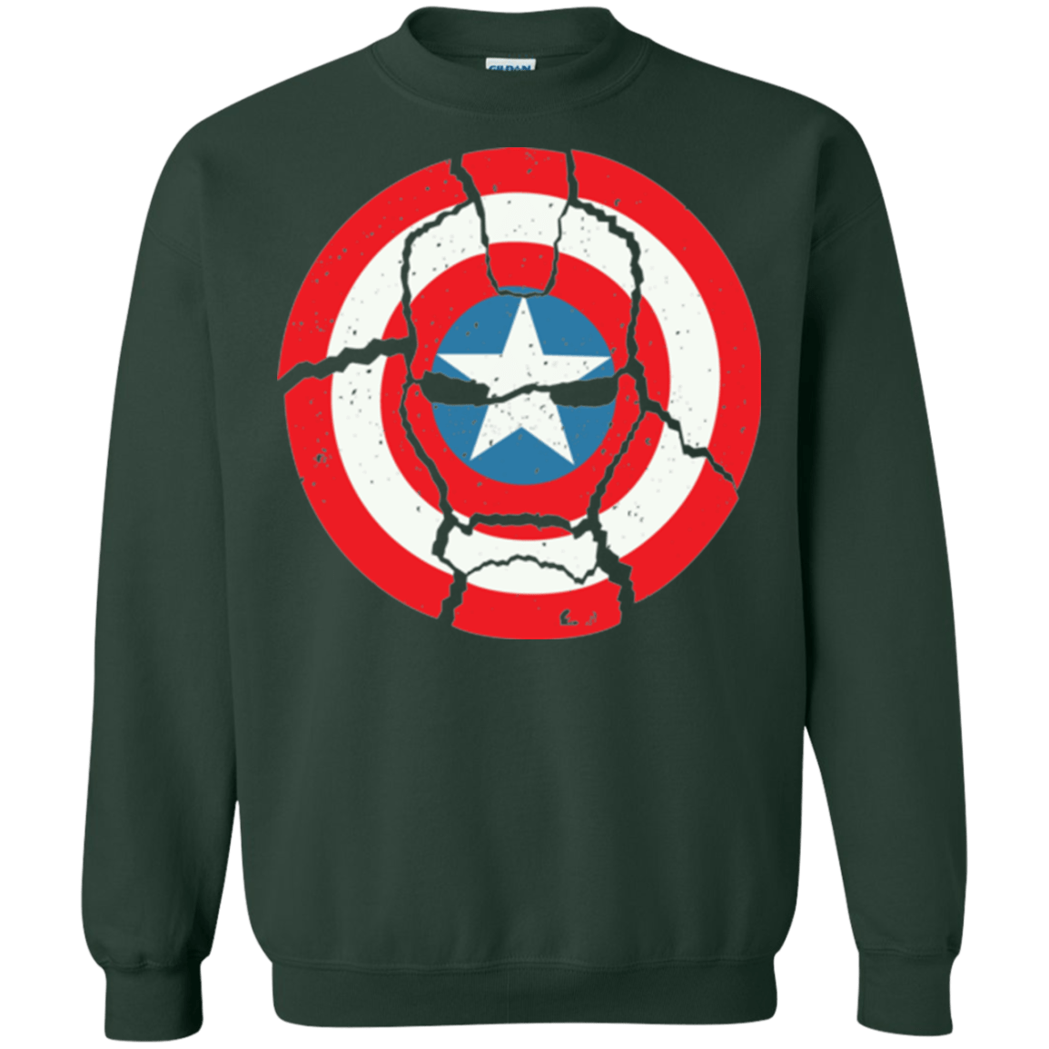 Sweatshirts Forest Green / Small Casualties of War Crewneck Sweatshirt