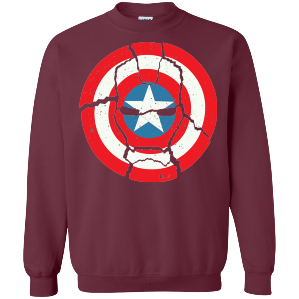 Sweatshirts Maroon / Small Casualties of War Crewneck Sweatshirt