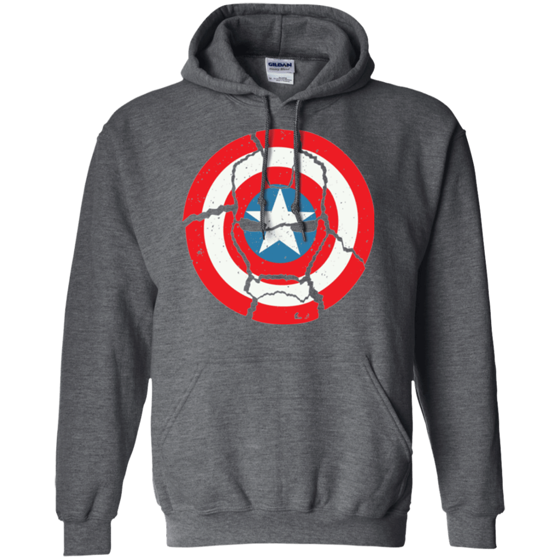 Sweatshirts Dark Heather / Small Casualties of War Pullover Hoodie