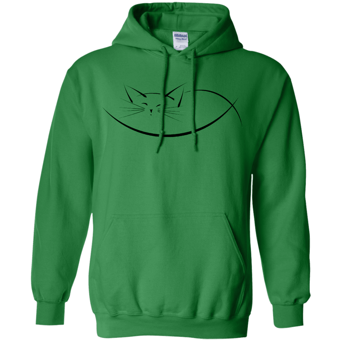Sweatshirts Irish Green / S Cat Nap Pullover Hoodie