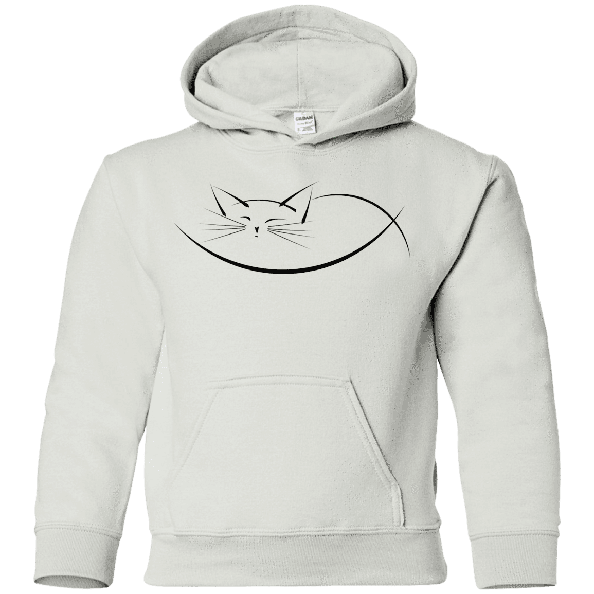 Sweatshirts White / YS Cat Nap Youth Hoodie