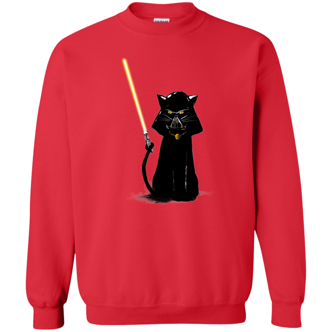 Sweatshirts Red / S Cat Vader Crewneck Sweatshirt