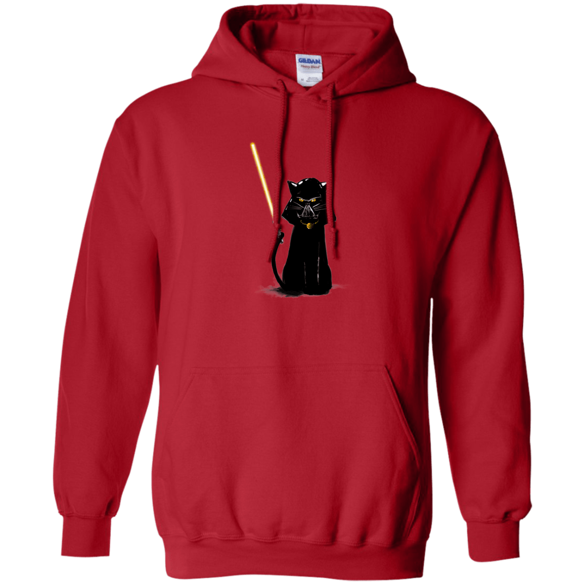 Sweatshirts Red / S Cat Vader Pullover Hoodie