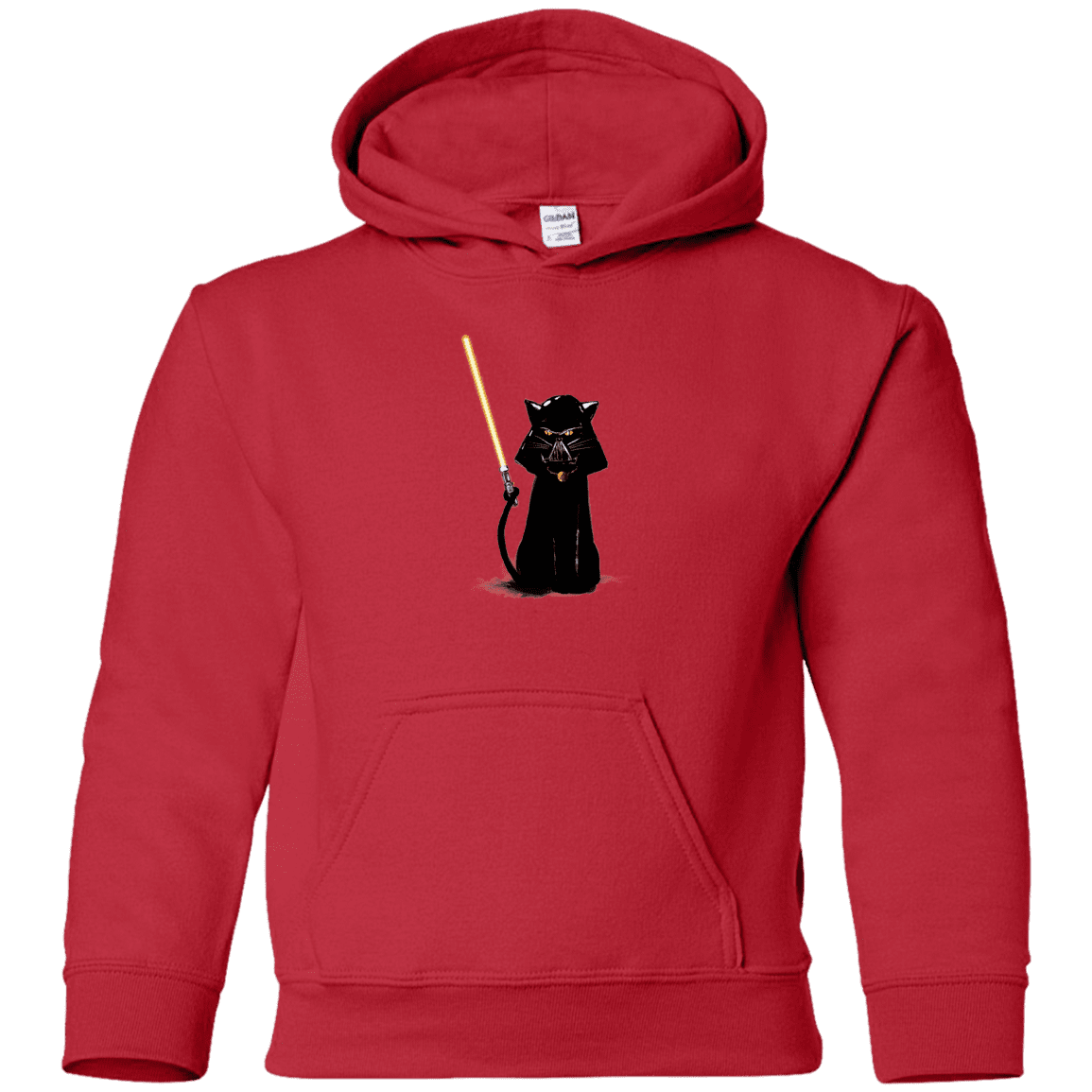 Sweatshirts Red / YS Cat Vader Youth Hoodie
