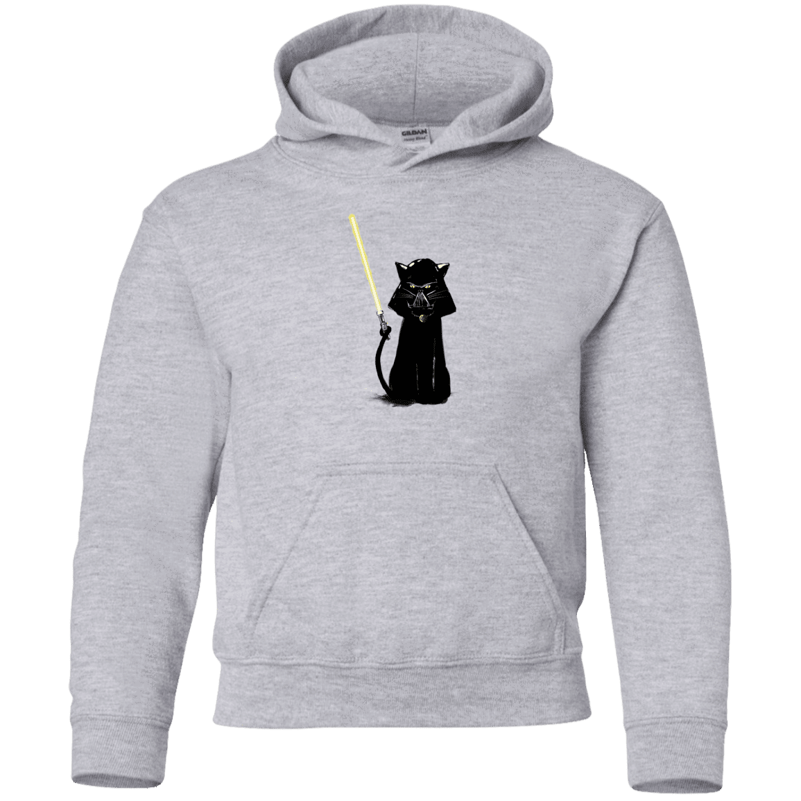 Sweatshirts Sport Grey / YS Cat Vader Youth Hoodie