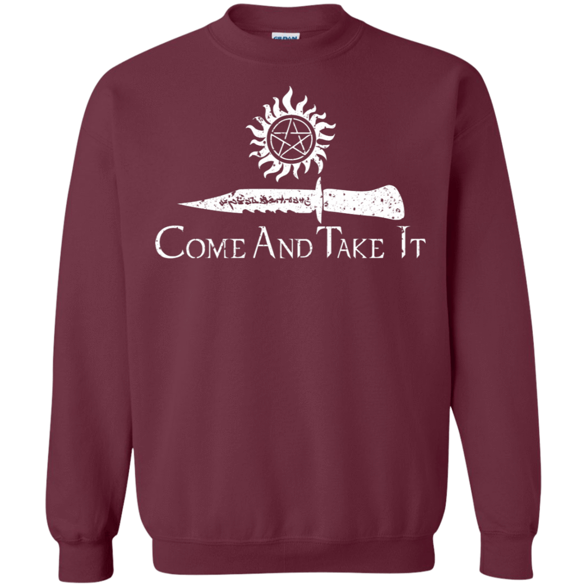 Sweatshirts Maroon / S CATI Crewneck Sweatshirt