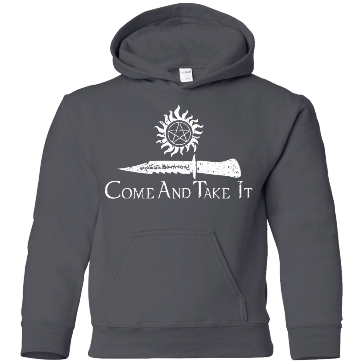 Sweatshirts Charcoal / YS CATI Youth Hoodie