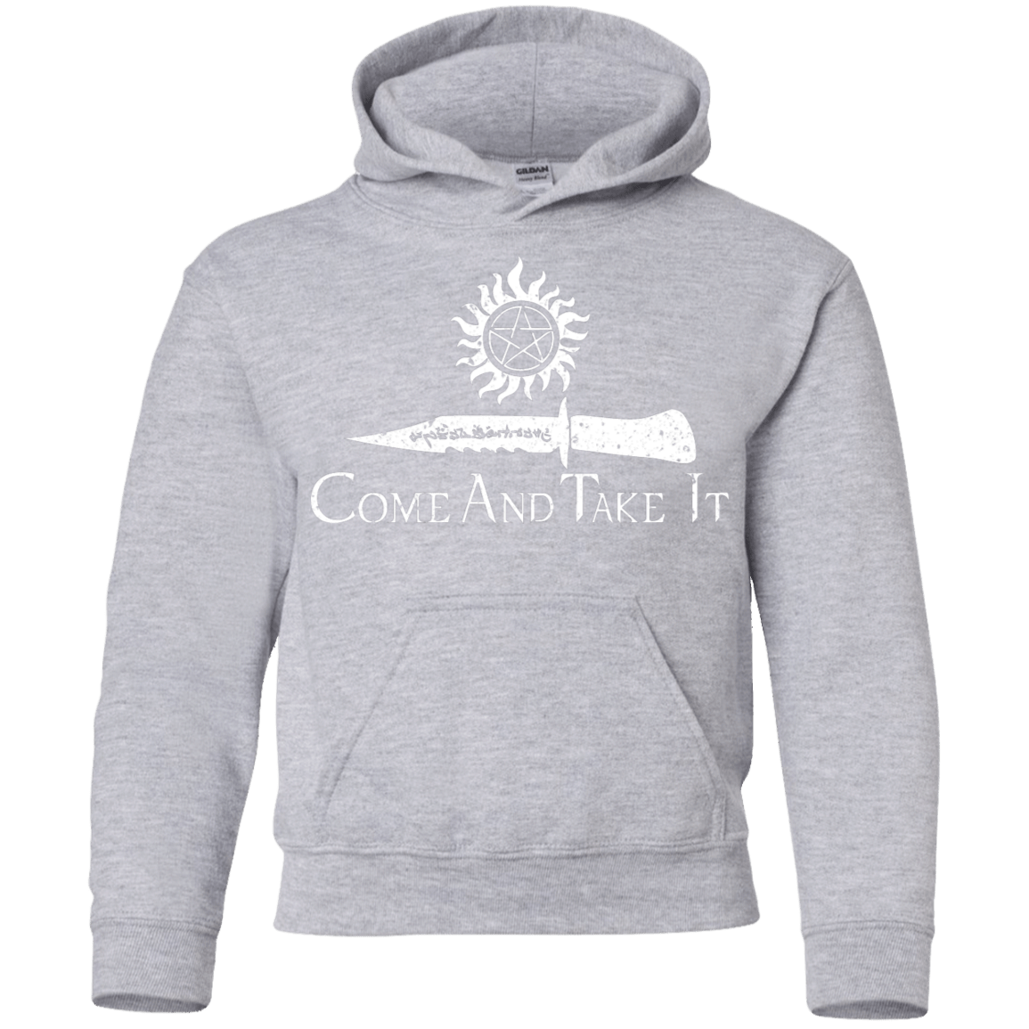 Sweatshirts Sport Grey / YS CATI Youth Hoodie