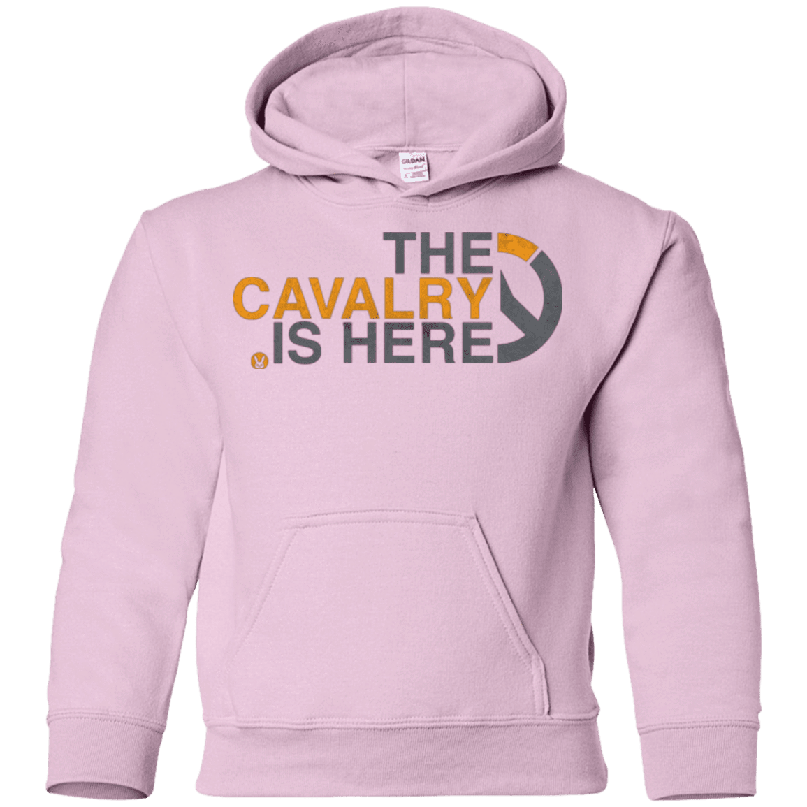 Sweatshirts Light Pink / YS Cavalry full Youth Hoodie