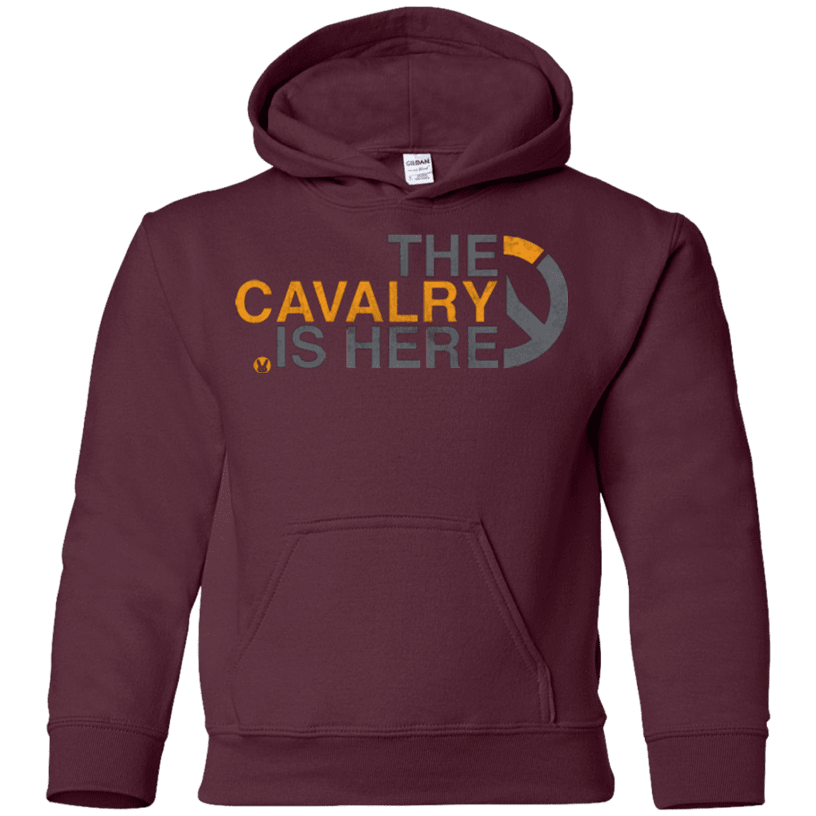 Sweatshirts Maroon / YS Cavalry full Youth Hoodie