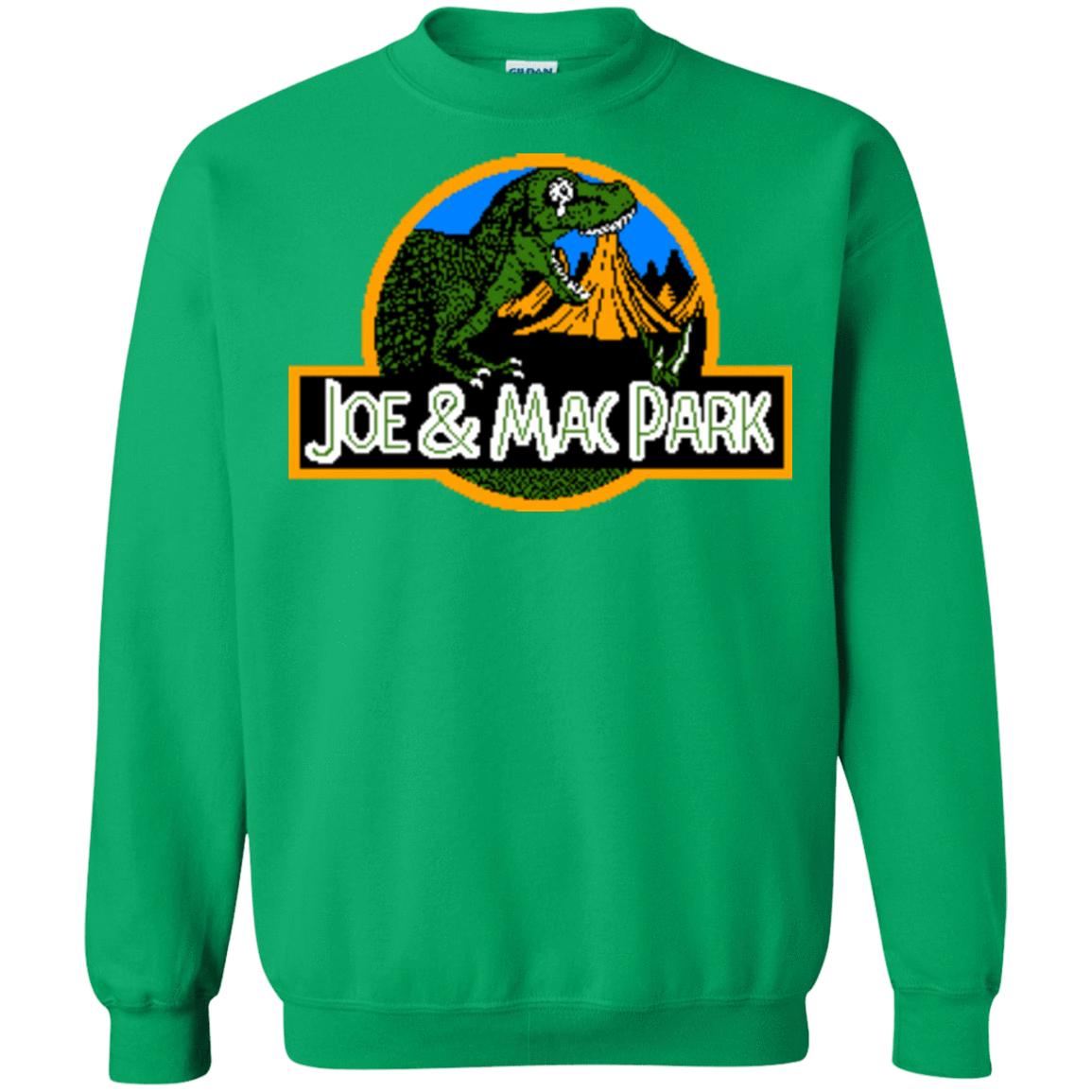 Sweatshirts Irish Green / Small Caveman park Crewneck Sweatshirt