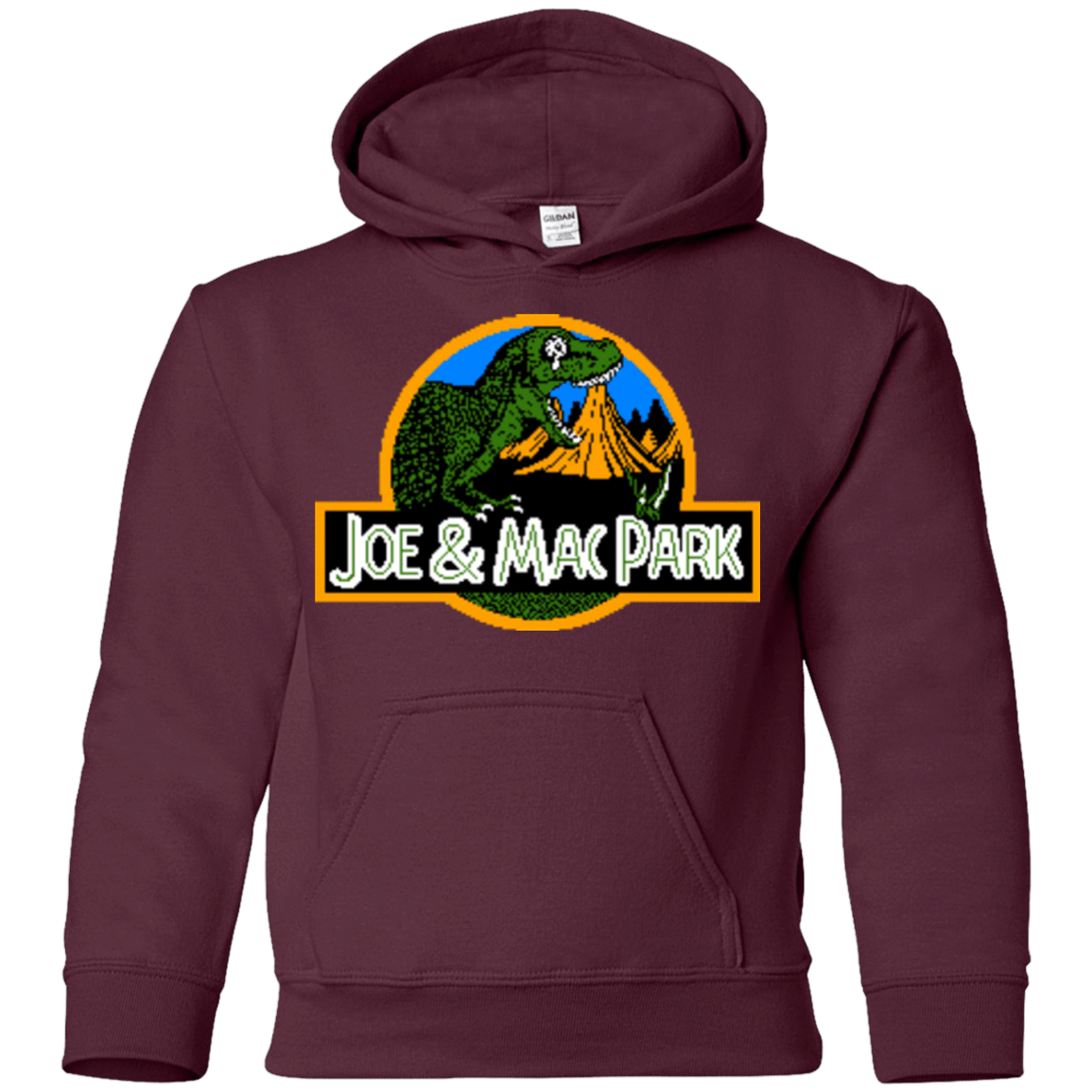 Sweatshirts Maroon / YS Caveman park Youth Hoodie