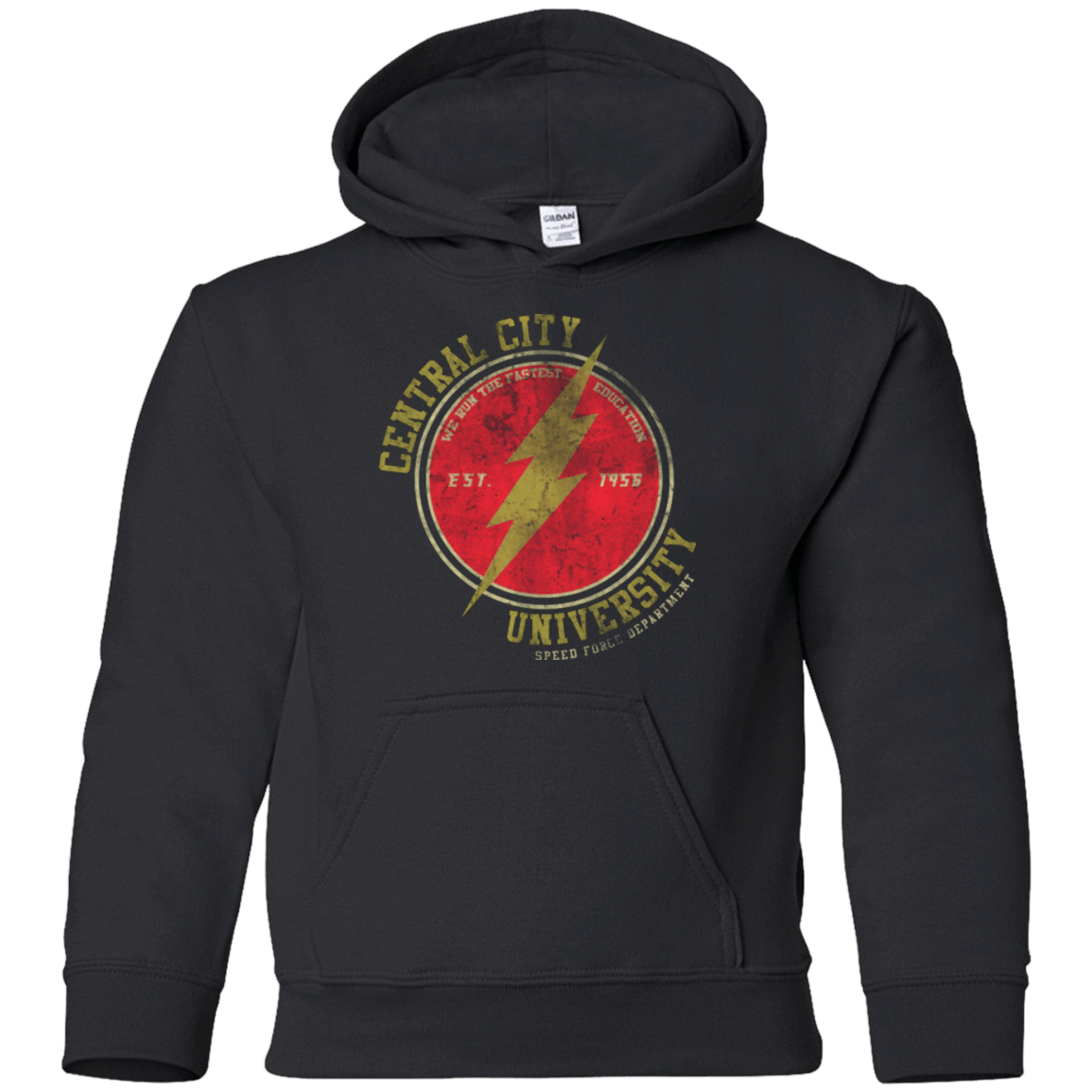 Sweatshirts Black / YS Central City U Youth Hoodie