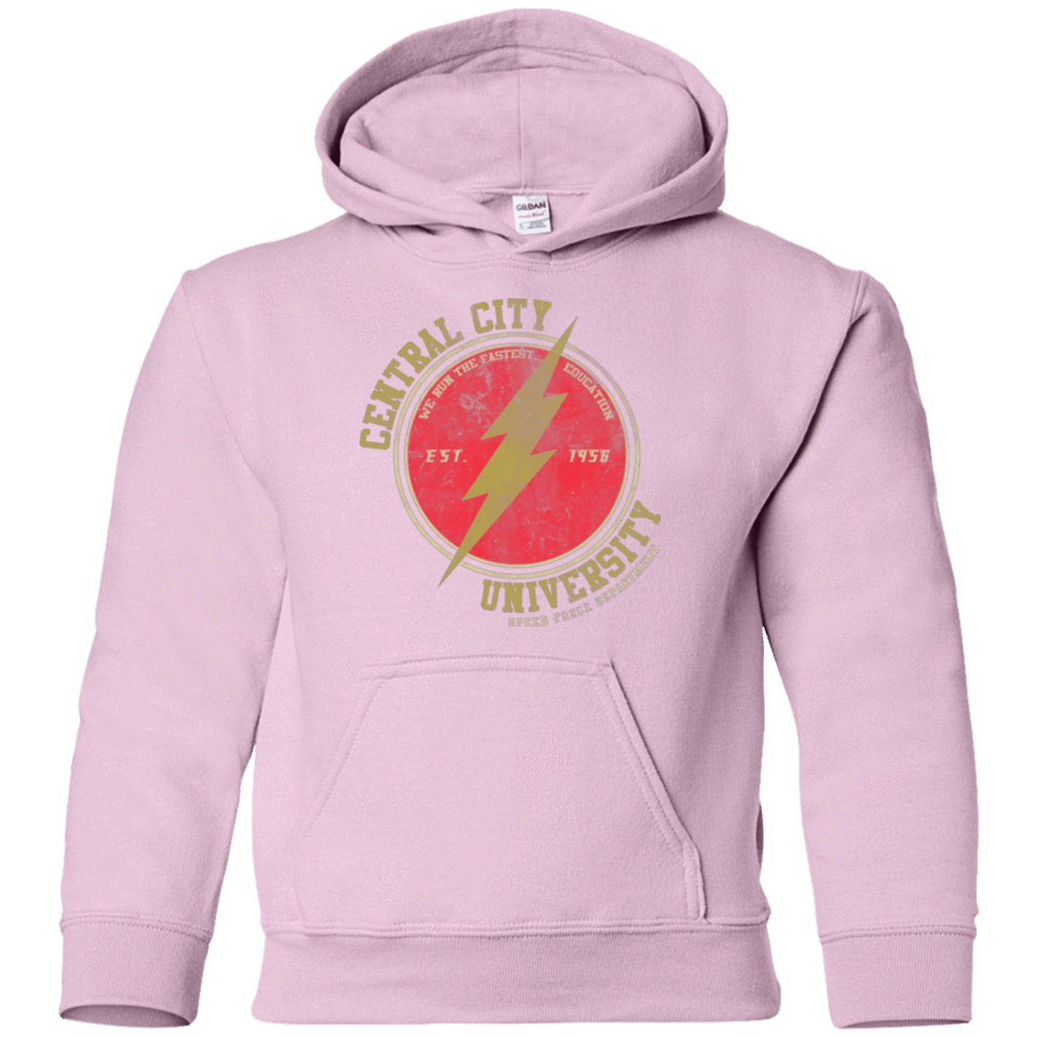 Sweatshirts Light Pink / YS Central City U Youth Hoodie