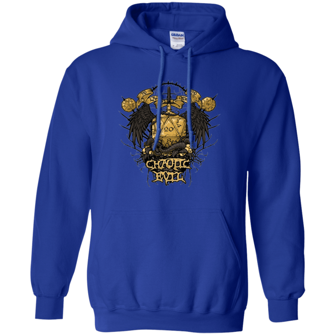 Sweatshirts Royal / Small CHAOTIC EVIL Pullover Hoodie