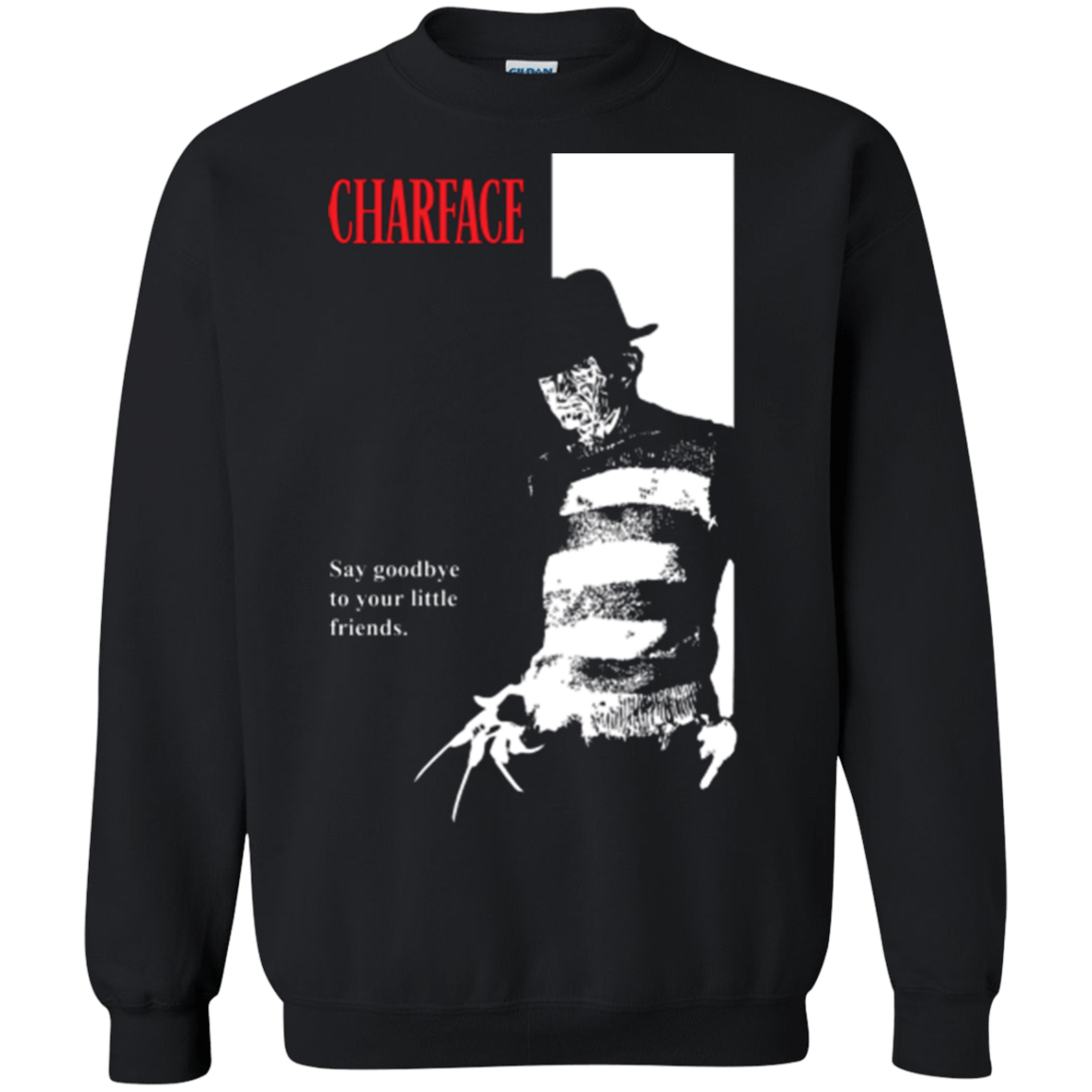Sweatshirts Black / Small Charface Crewneck Sweatshirt