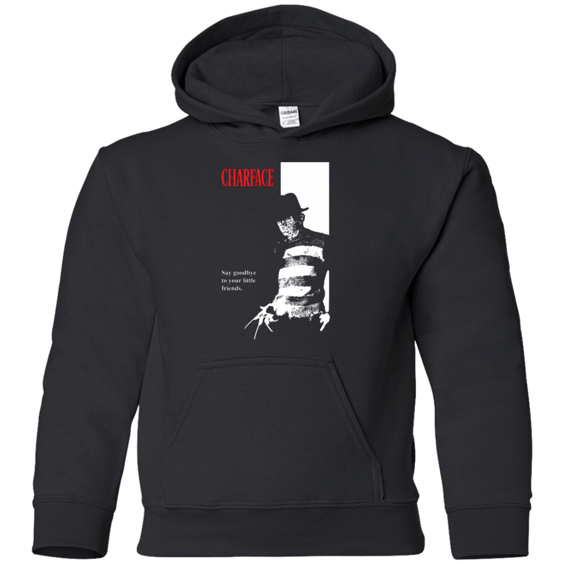 Sweatshirts Black / YS Charface Youth Hoodie