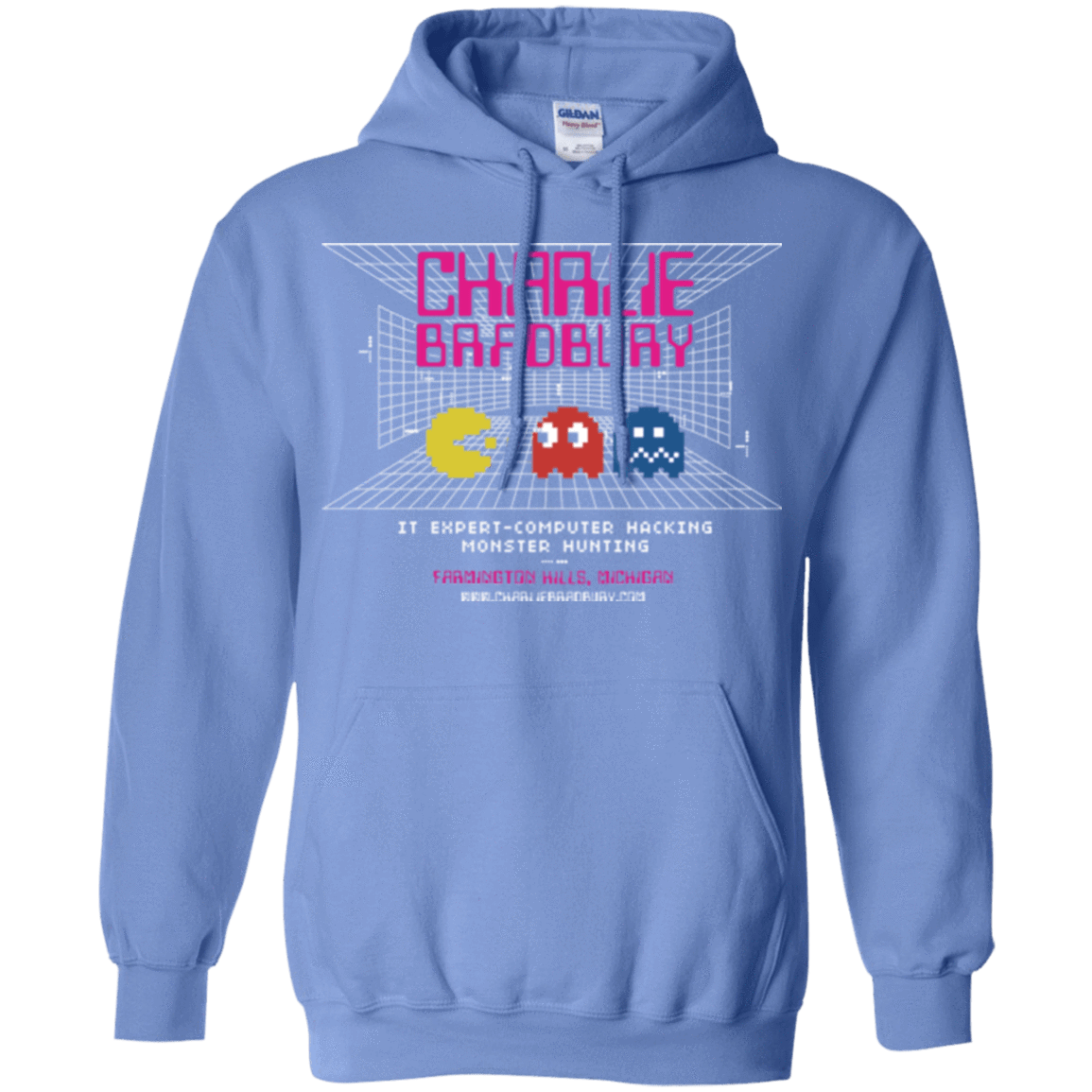 Sweatshirts Carolina Blue / Small Charlie Bradbury IT Pullover Hoodie