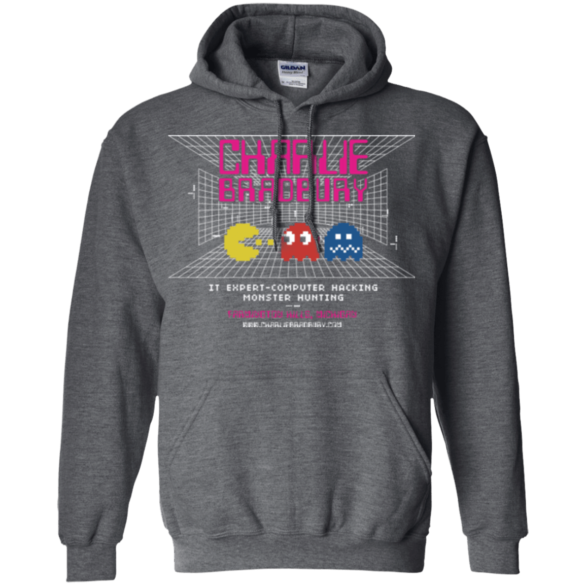 Sweatshirts Dark Heather / Small Charlie Bradbury IT Pullover Hoodie