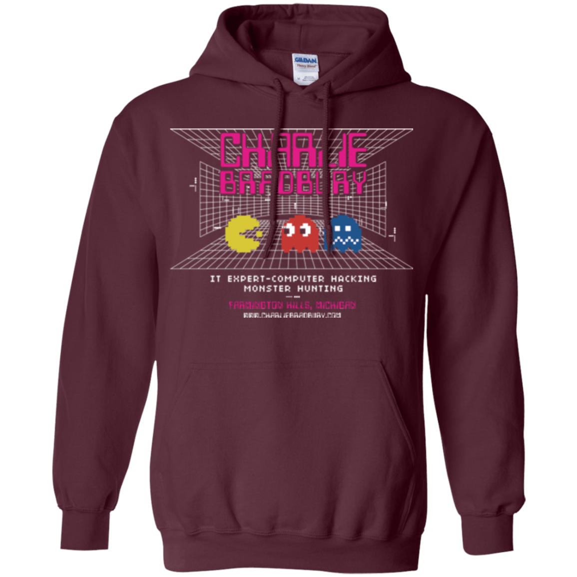 Sweatshirts Maroon / Small Charlie Bradbury IT Pullover Hoodie