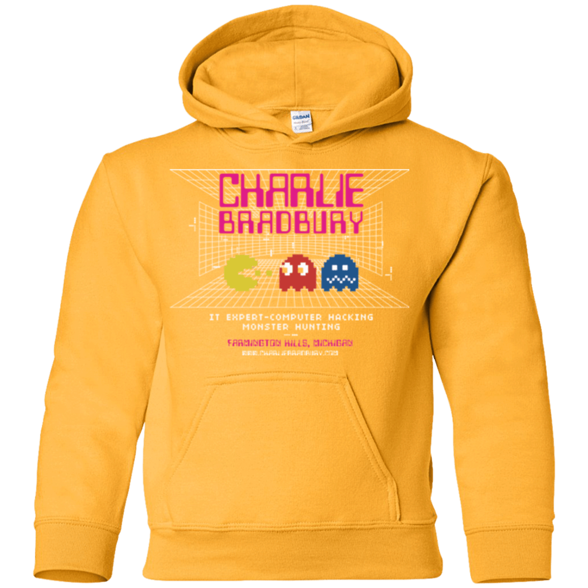 Sweatshirts Gold / YS Charlie Bradbury IT Youth Hoodie