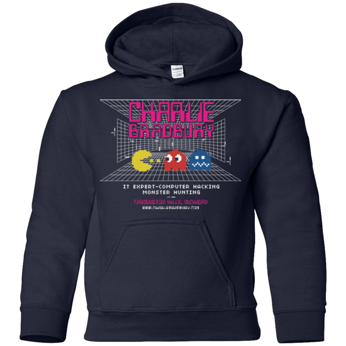 Sweatshirts Navy / YS Charlie Bradbury IT Youth Hoodie