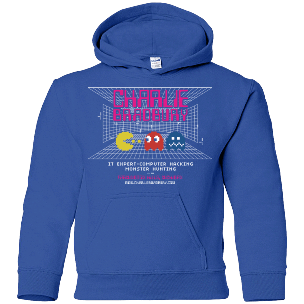 Sweatshirts Royal / YS Charlie Bradbury IT Youth Hoodie