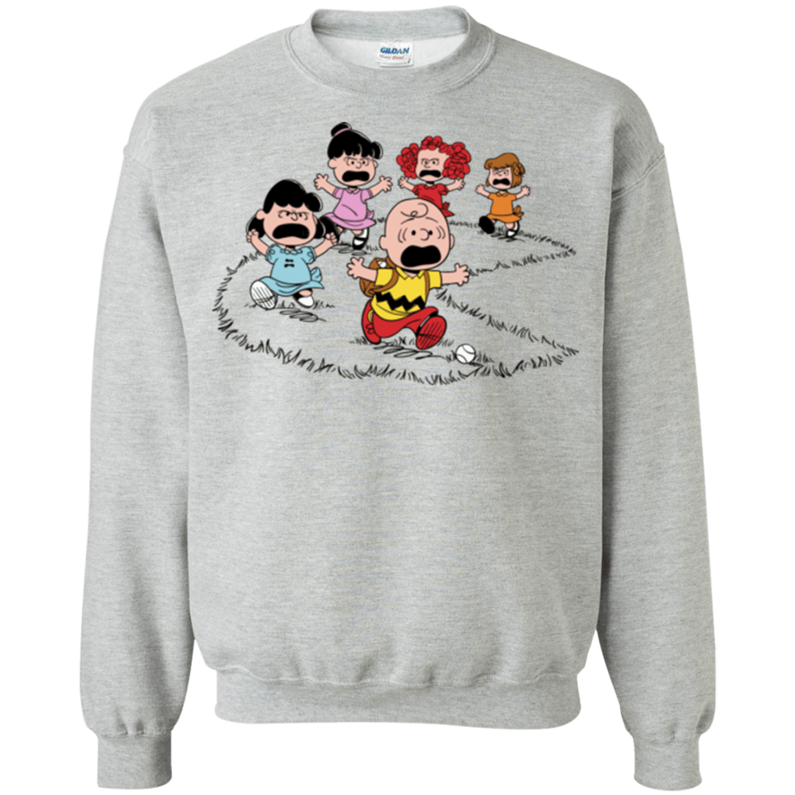 Sweatshirts Sport Grey / Small Charlie Pac Man Crewneck Sweatshirt