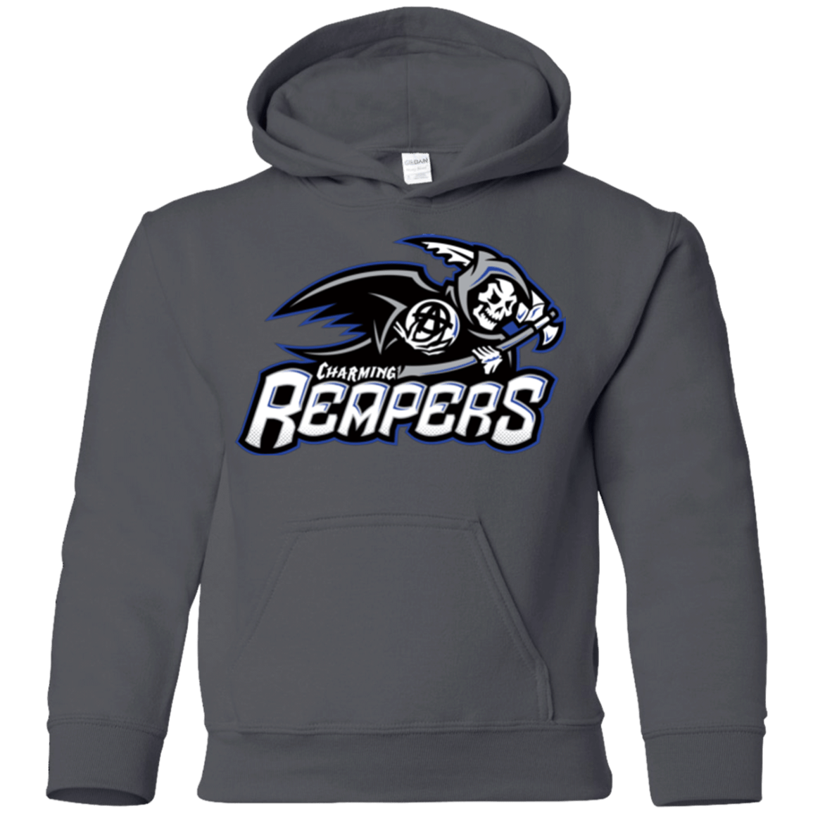 Sweatshirts Charcoal / YS Charming Reapers Youth Hoodie